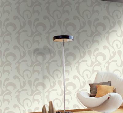 工廠直銷 進口無紡布植絨墻紙 打造客廳臥室的質(zhì)感空間